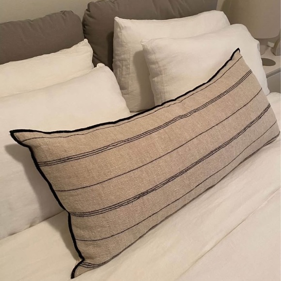 Crate&Barrel Arctic Ivory Pillow Cover - Picture 3 of 7